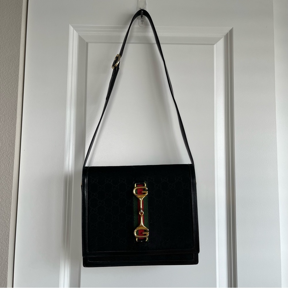 Vintage Gucci Horsebit Shoulder Purse